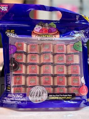 X 3 Crazy Fun RMS Mystery Dumplings Chrome Edition Surprise Toys 25 pack